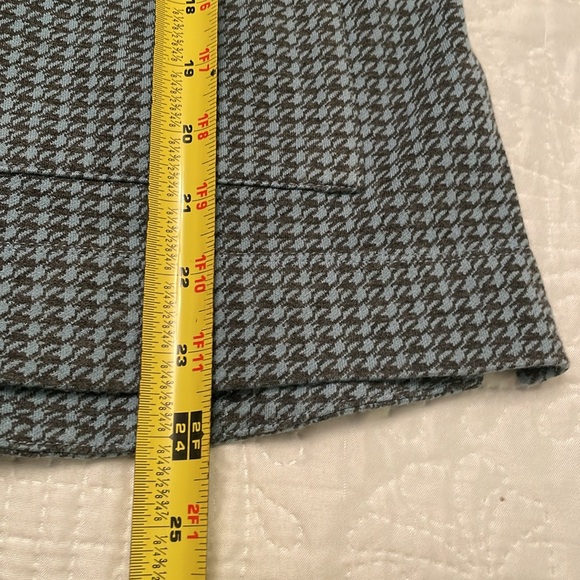 J. Jill Ponte Pullover Top Business Casual Houndstooth Pattern Small - Picture 11 of 12
